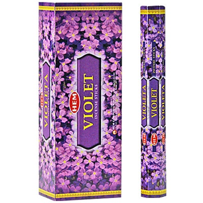 Hem Violet Incense (Hex)